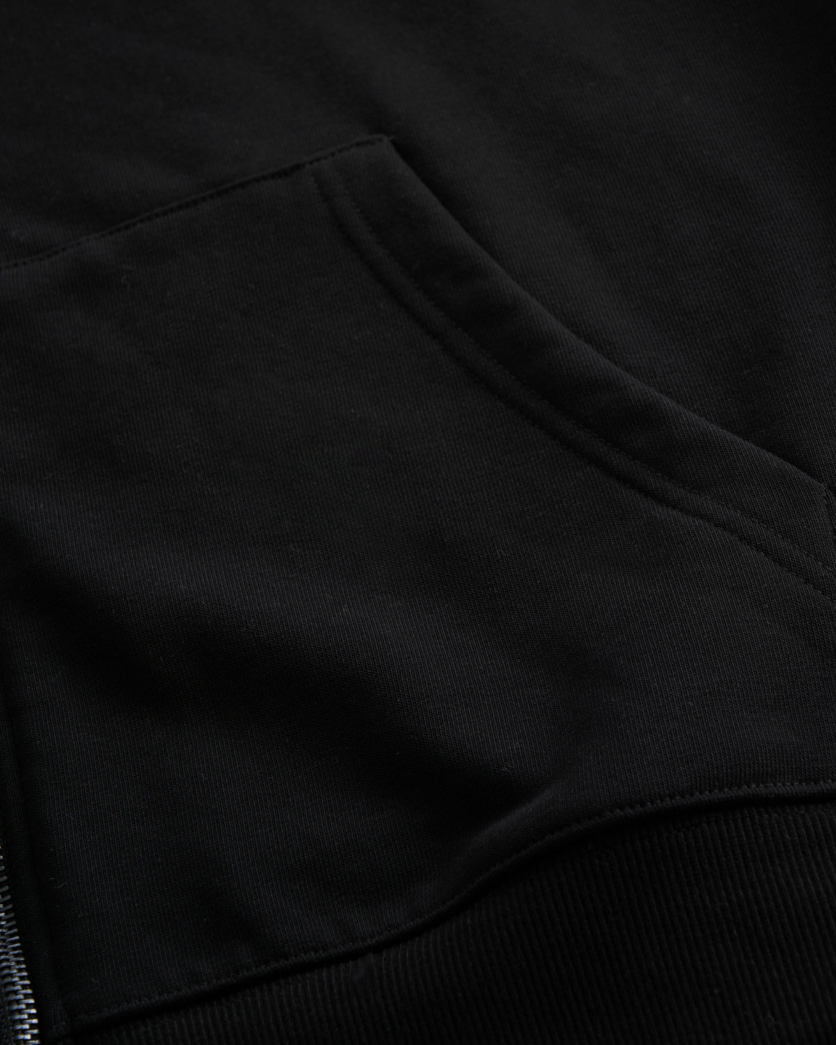 After Hours Zip-Up - Black